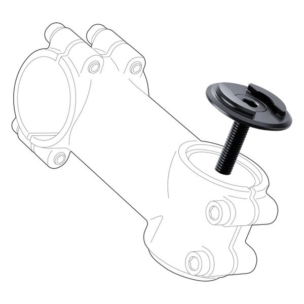 SP Connect Micro Stem Mount Pro SPC+ Fahrrad-Handyhalterung - Schwarz