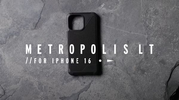 UAG Back Cover Metropolis LT MagSafe Apple iPhone 16 Pro - Kevlar Black