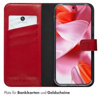 Selencia Echtleder Klapphülle Google Pixel 10 / 10 Pro - Rot
