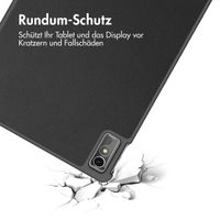 Accezz Trifold Klapphülle Lenovo Tab M10 5G - Schwarz