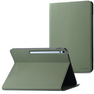 Accezz Classic Klapphülle Samsung Galaxy Tab S10 FE Plus - Grün