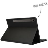 Accezz Bluetooth Keyboard Klapphülle Samsung Galaxy Tab S9 11.0 Zoll - QWERTY / NL - Schwarz