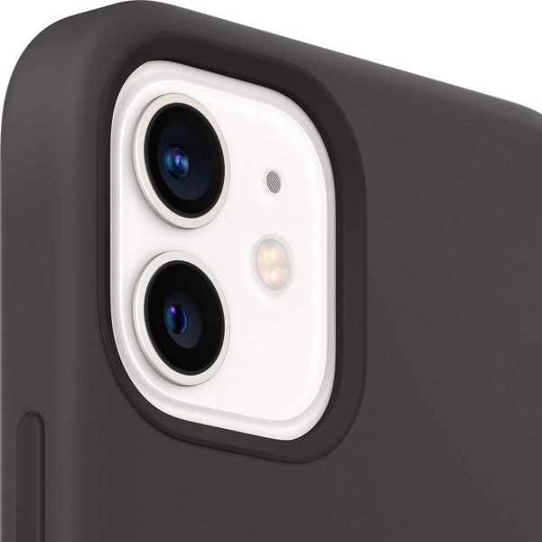 Apple Silikon-Case MagSafe Apple iPhone 12 Mini - Midnight