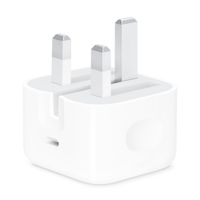 Apple USB-C-Netzteil 20W – Typ G – Stecker für Großbritannien – Weiß