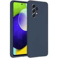 Accezz Liquid Silikoncase Samsung Galaxy A53 - Dunkelblau