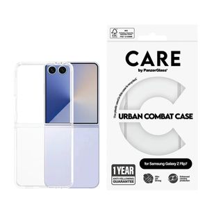 CARE by PanzerGlass Urban Combat Case Samsung Galaxy Z Flip 7 - Transparent