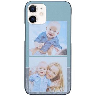 Gestalte deine eigene Hardcase Hülle Apple iPhone 12 Mini - Schwarz