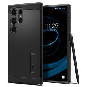 Spigen Tough Armor Backcover Samsung Galaxy S24 Ultra - Schwarz