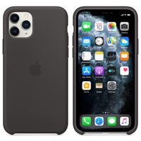 Apple Silikoncase Apple iPhone 11 Pro - Schwarz