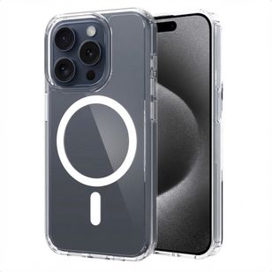 Accezz Xtreme Impact Backcover mit MagSafe Apple iPhone 15 Pro - Transparent