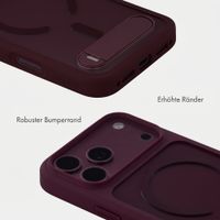 Accezz Hold Backcover mit MagSafe Apple iPhone 18 Pro Max / 17 Pro Max - Dark Cherry
