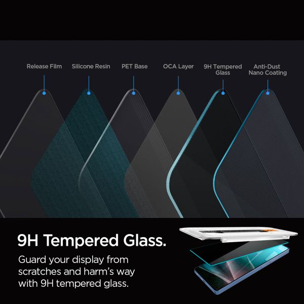 Spigen GLAStR Privacy EZ Fit Displayschutzfolie + Applicator - 2er-Pack Samsung Galaxy S25 Ultra