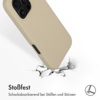 Accezz Liquid Silikoncase mit MagSafe Apple iPhone 16 Pro - Stone