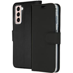 Accezz Wallet TPU Klapphülle Samsung Galaxy S21 Plus - Schwarz