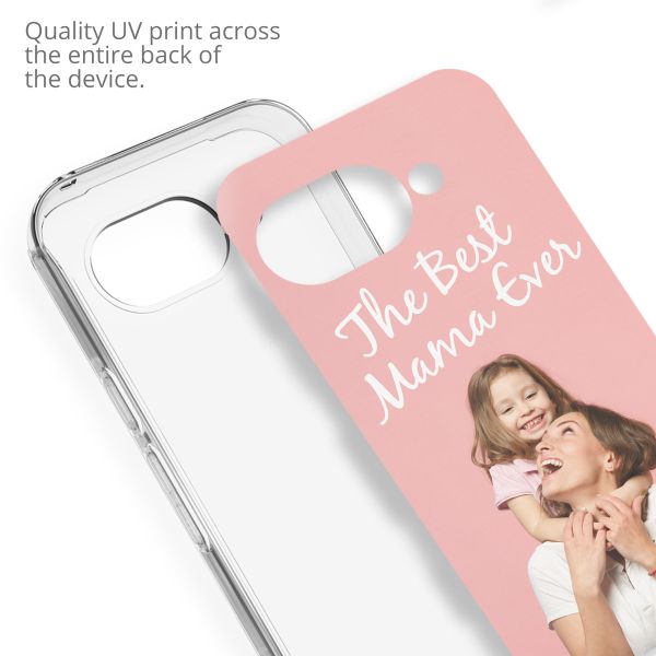 Gestalte deine eigene Clear Case Google Pixel 9A - Transparent