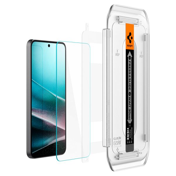 Spigen GLAStR Fit Displayschutzfolie 2er-Pack + Applicator Samsung Galaxy A36