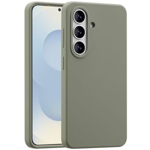 Accezz Liquid Silikoncase mit MagSafe Samsung Galaxy S26 - Cooper Green