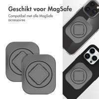 Accezz EasyLock Handyhalterung Auto - Inklusive Hülle für das Apple iPhone 14 Pro - Lüftungsgitter -  360 Grad drehbar - Schwarz