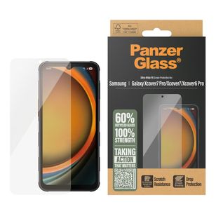 PanzerGlass Ultra-Wide Fit Displayschutz inkl. Applikator in Originalverpackung Samsung Galaxy Xcover 6 Pro / 7 / 7 Pro