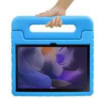 Accezz SchutzHülle mit Handgriff kindersicher Samsung Galaxy Tab A8 - Blau
