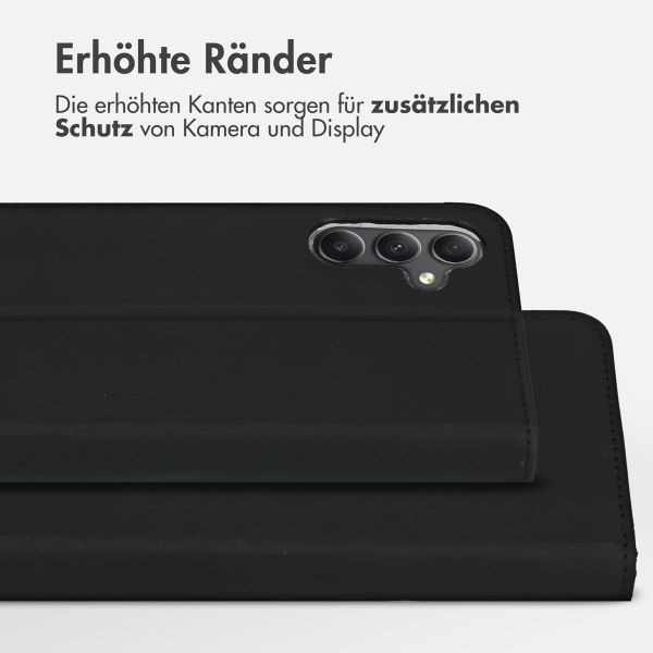 Accezz Wallet TPU Klapphülle Samsung Galaxy A34 (5G) - Schwarz