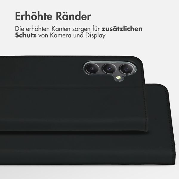 Accezz Wallet TPU Klapphülle Samsung Galaxy A35 - Schwarz