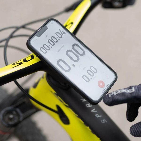 SP Connect Micro Stem Mount Pro SPC+ Fahrrad-Handyhalterung - Schwarz
