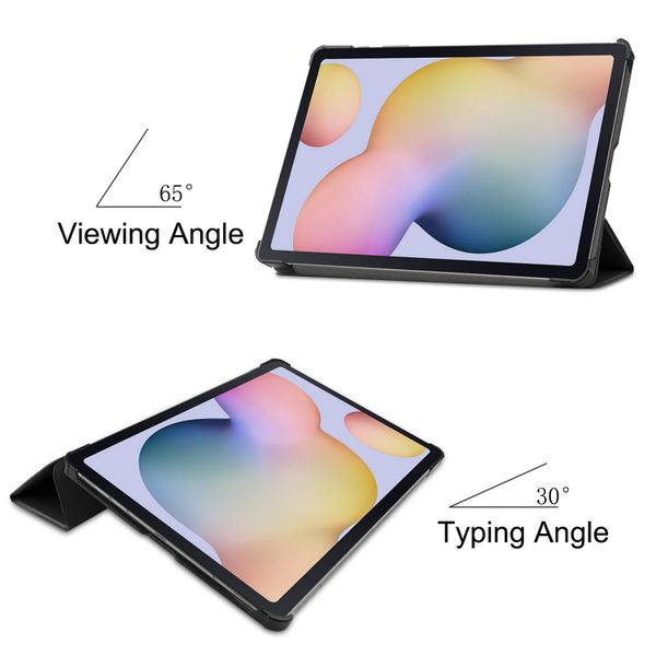Accezz Trifold Klapphülle Samsung Galaxy Tab S8 / S7 - Schwarz