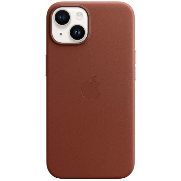 Apple Leder-Case MagSafe Apple iPhone 14 - Umber