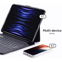 ZAGG Pro Keys 2 keyboard Klapphülle Apple iPad Air 11 Zoll (2026) M4 / (2025) M3 / (2024) M2 - QWERTY / NL - Schwarz