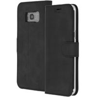 Accezz Wallet TPU Klapphülle Samsung Galaxy S8 Plus - Schwarz