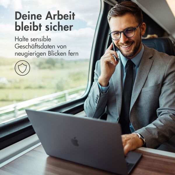 Accezz Magnetische Privacy Displayschutzfolie für Apple MacBook Air 13 Zoll (2018 - 2020) / Pro 13 Zoll (2018 - 2022)