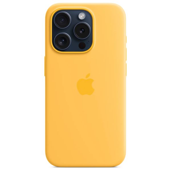 Apple Silikon-Case MagSafe Apple iPhone 15 Pro - Sunshine