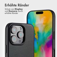 Accezz 2-in-1 Klapphülle aus Leder mit MagSafe Apple iPhone 16 Pro Max - Onyx Black