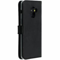 Selencia Echtleder Klapphülle Samsung Galaxy A8 (2018) - Schwarz