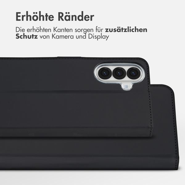 Accezz Wallet TPU Klapphülle Samsung Galaxy A36 / A56 - Schwarz