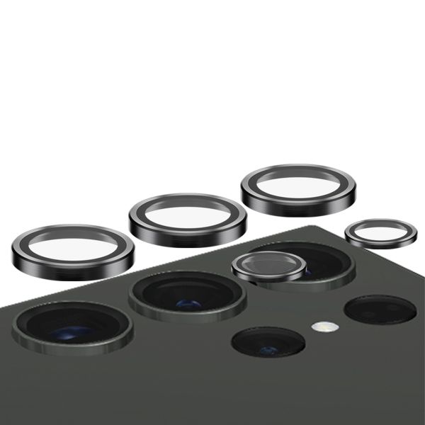 PanzerGlass Hoops Optic Rings Kameraschutz Samsung Galaxy S24 Ultra - Schwarz