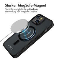 Accezz Rugged Frosted Back Cover mit MagSafe Apple iPhone 14 - Schwarz