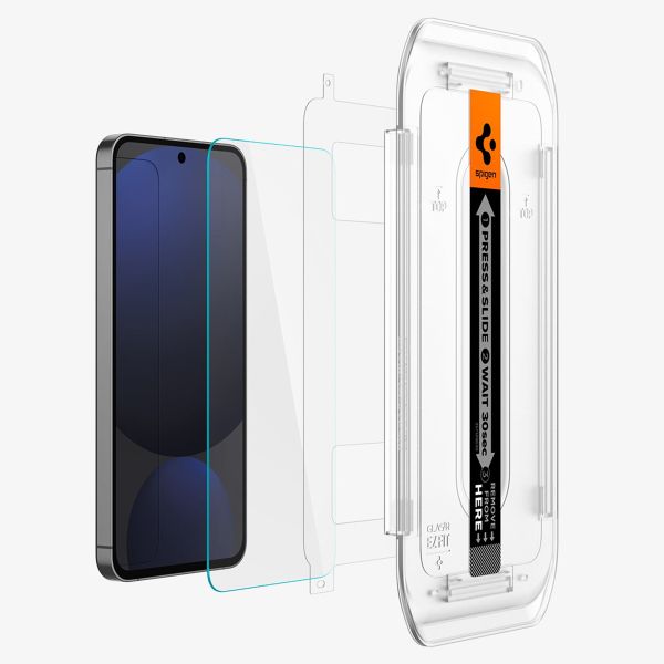 Spigen GLAStR Fit Displayschutzfolie 2er-Pack + Applicator Samsung Galaxy S24 FE / A37 / A56