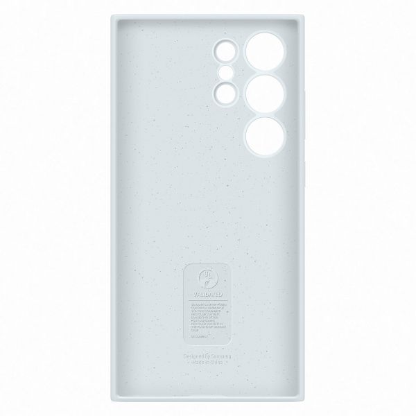 Samsung Original Silikon Cover Samsung Galaxy S24 Ultra - White
