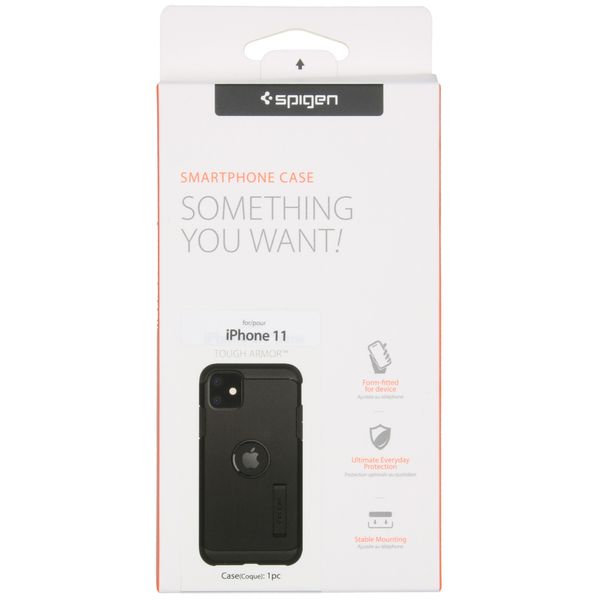 Spigen Tough Armor Backcover Apple iPhone 11 - Schwarz
