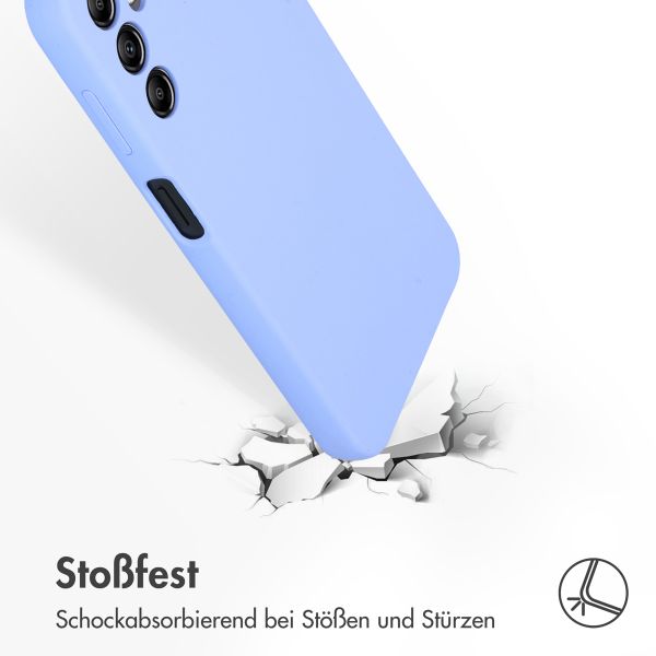Accezz Liquid Silikoncase Samsung Galaxy A14 (5G) - Violett