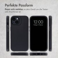 Accezz Tough Back Cover mit MagSafe Apple iPhone 13 - Schwarz
