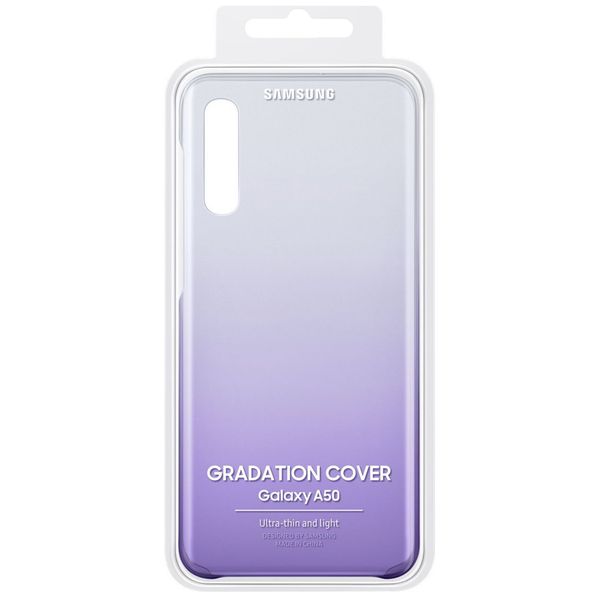 Samsung Original Gradation Cover Samsung Galaxy A50 / A30s - Violett