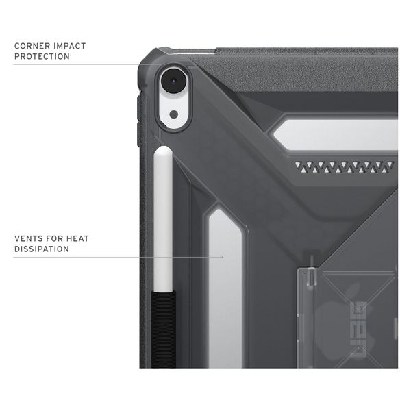 UAG Scout Plus Backcover mit Ständer Apple iPad Air 11 Zoll (2026) M4 / (2025) M3 / (2024) M2 - Ash