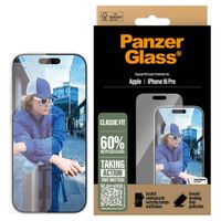 PanzerGlass Antibakterieller Screen Protector Apple iPhone 16 Pro