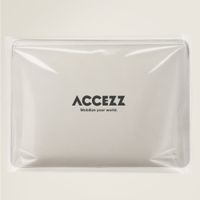 Accezz Leder Laptop Hülle 13 Zoll - Laptop Sleeve - Beige