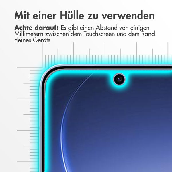 Accezz Screen Protector aus gehärtetem Glas Oppo Reno15 F (5G)