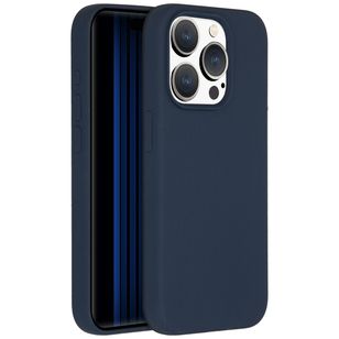 Accezz Liquid Silikoncase mit MagSafe Apple iPhone 15 Pro - Dunkelblau