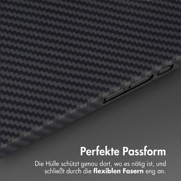 Accezz MagSafe Kevlar® Hülle Apple iPhone 17e / 16e - Schwarz